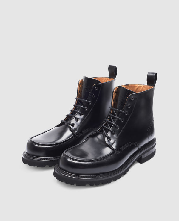 Harry NB5 Herren Boot Schwarz aus gefettetes Kalbsleder