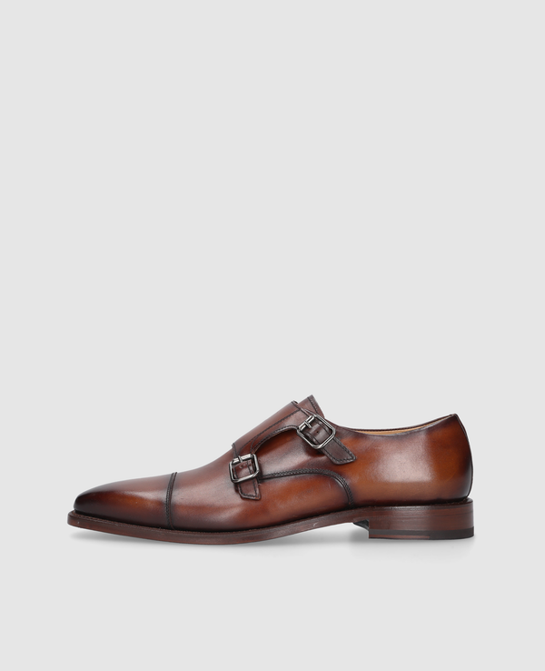 Liam CDM Herren Klassiker Braun aus Kalbsleder mit Handfinish