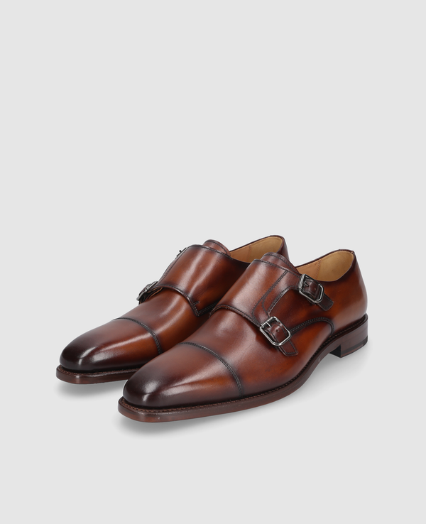Liam CDM Herren Klassiker Braun aus Kalbsleder mit Handfinish