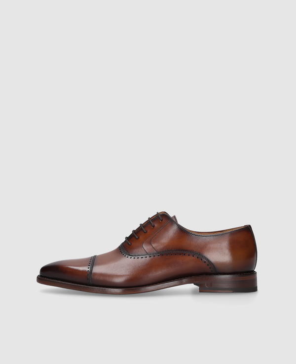 Liam CO Herren Klassiker Braun aus Kalbsleder mit Handfinish