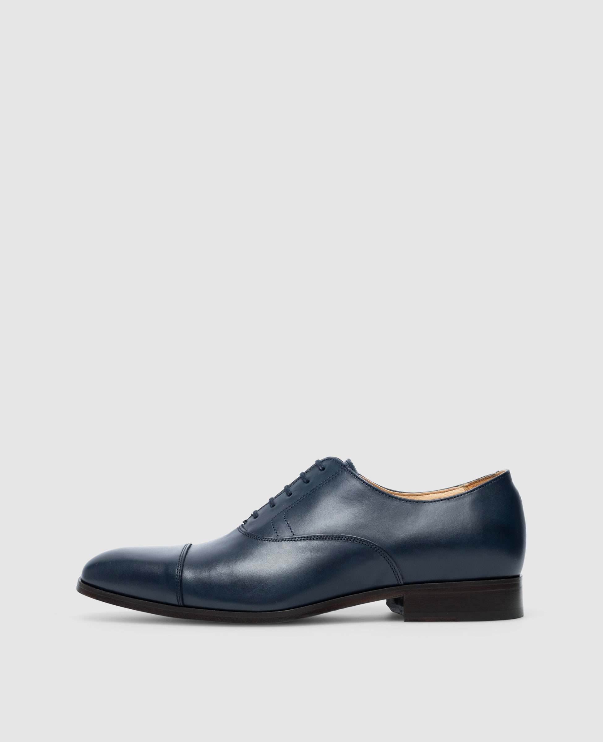 Klassische Captoe Oxford Herrenschuhe aus edlem Glattleder | Henry Stevens