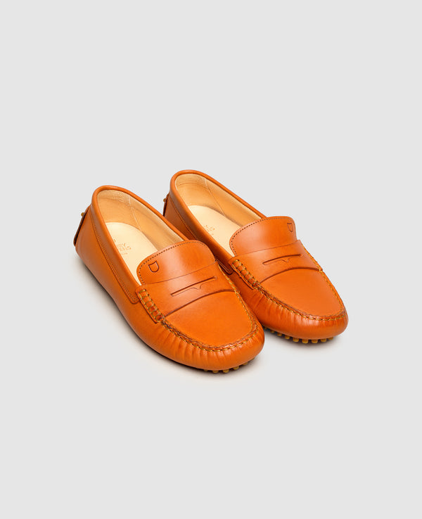 Sasha MK Damen Mokassin aus Kalbsleder