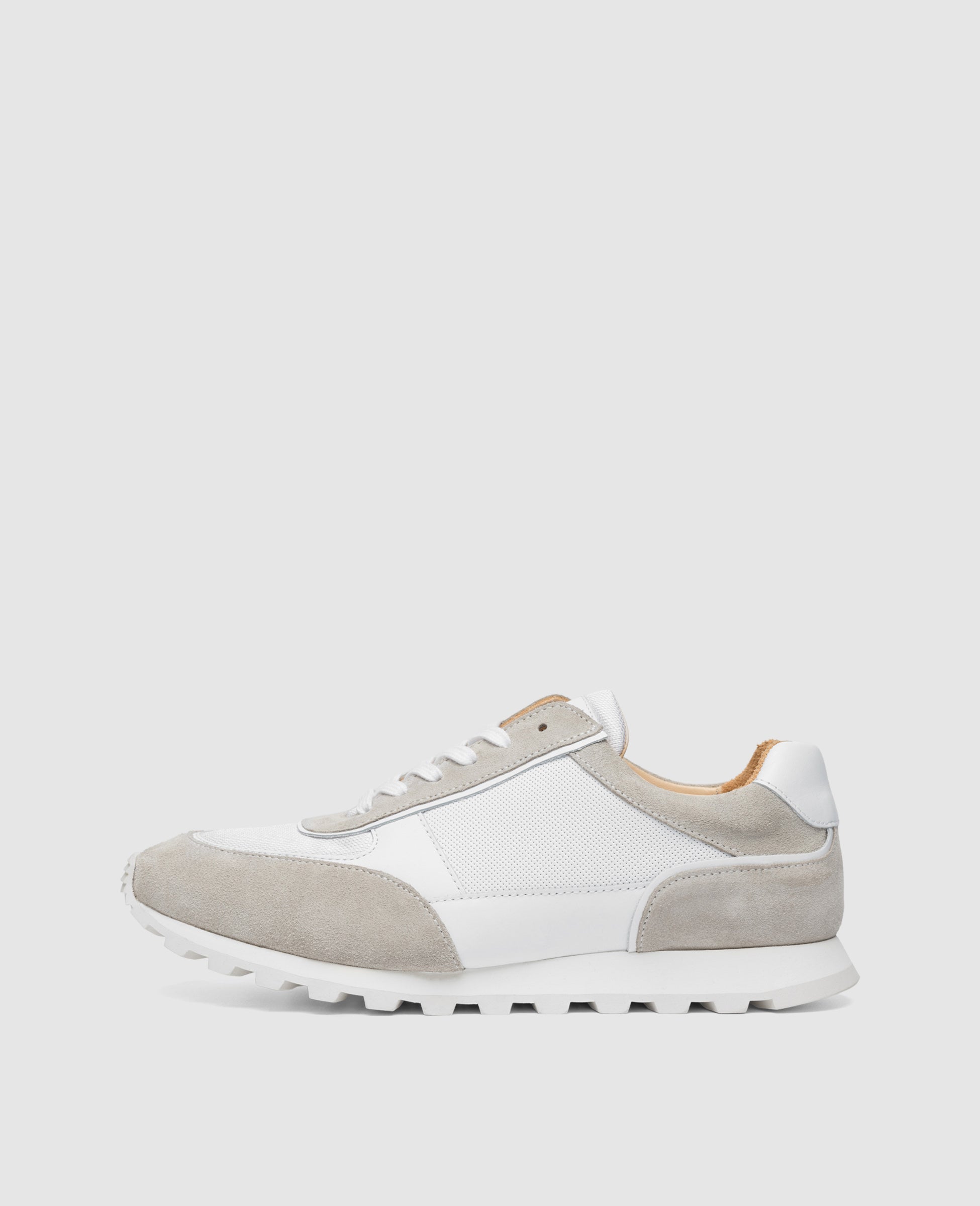 Travis R Runner in White - Henry Stevens