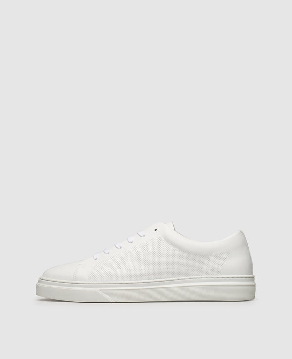 Travis S Herren Sneaker Weiß