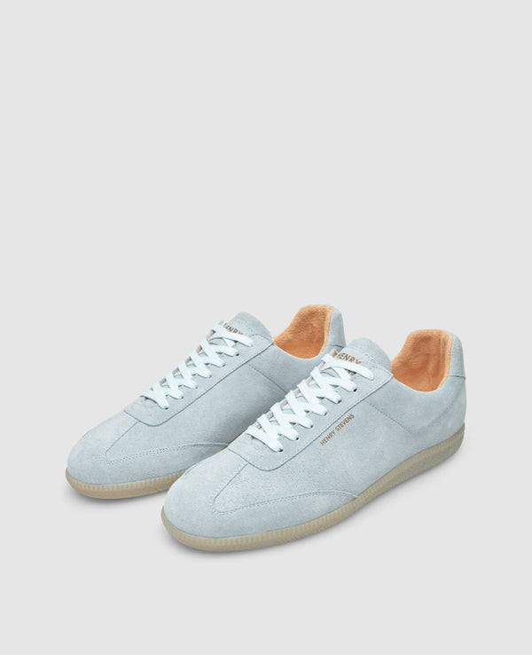 Travis TIS Herren Sneaker Blaugrau aus Kalbsvelours