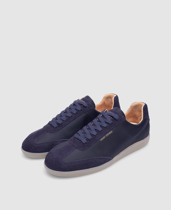 Travis TIS Herren Sneaker Navy aus Kalbsvelours