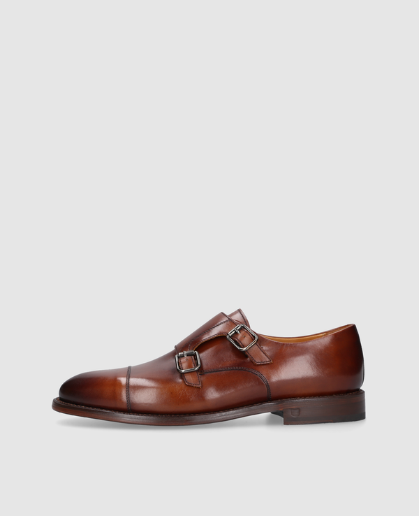 Winston CDM Herren Klassiker Nussbraun aus Kalbsleder mit Handfinish