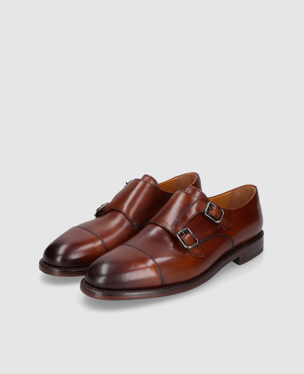 Winston CDM Herren Klassiker Nussbraun aus Kalbsleder mit Handfinish