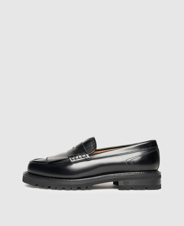 Amelia FL Damen Loafer Schwarz aus Kalbsleder