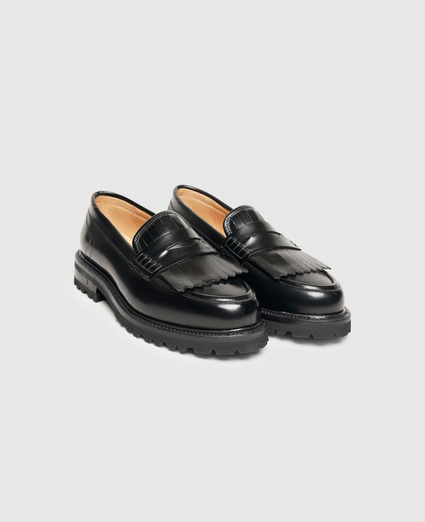 Amelia FL Damen Loafer Schwarz aus Kalbsleder