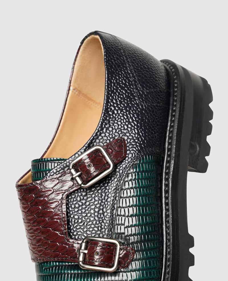 Bonnie PDM - Grün/Blau/Bordeaux