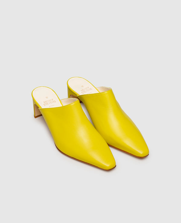 Emily M Damen Sandale Yellow