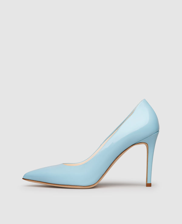 Emma P90 Damen Pumps Blau