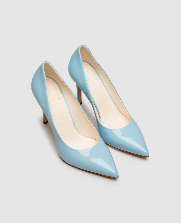 Emma P90 Damen Pumps Blau