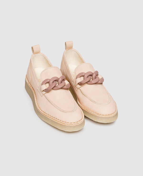 Emmy PL Damen Loafer aus Kalbsnubuk