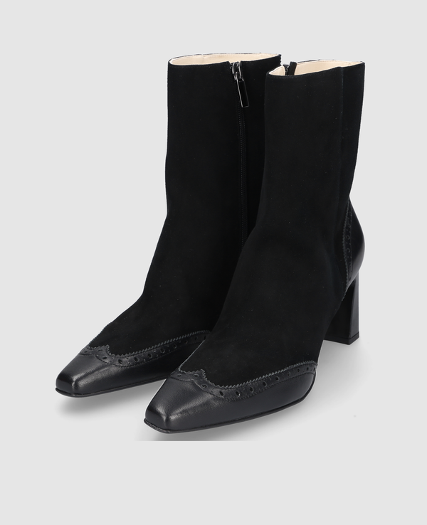 Madison ZB70 Damen Boot Schwarz aus Ziegenvelours