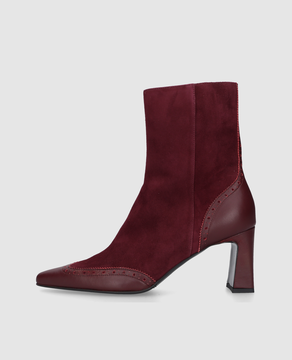 Madison ZB70 Damen Boot Bordeaux aus Ziegenvelours