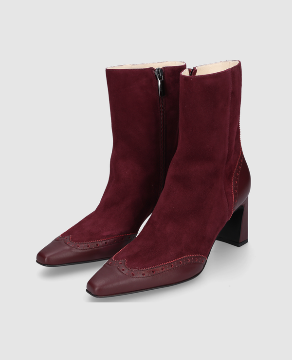 Madison ZB70 Damen Boot Bordeaux aus Ziegenvelours