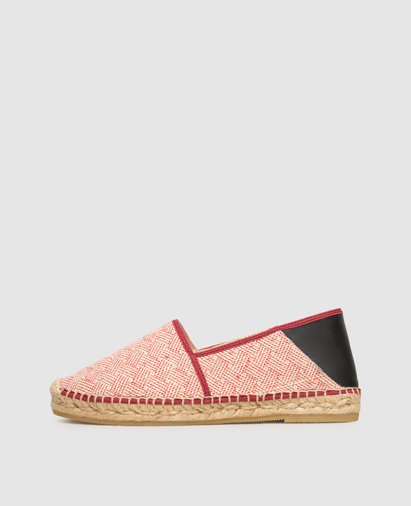 Taylor W EP Damen Espadrille Rot