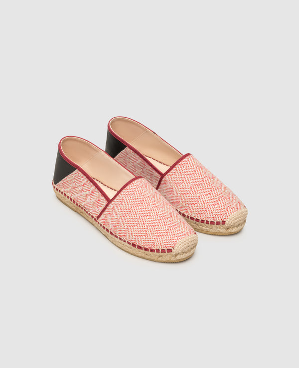 Taylor W EP Damen Espadrille Rot