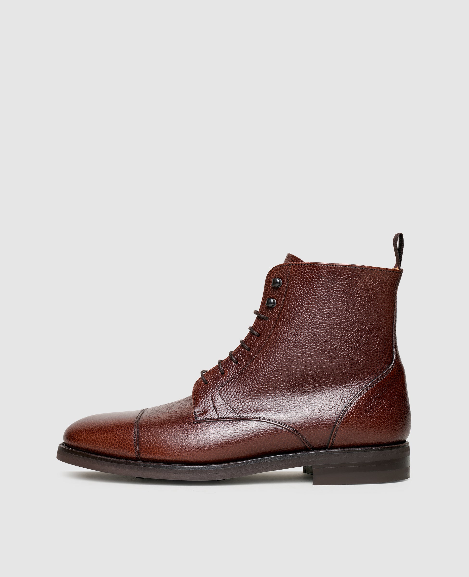 Men's boots with Goodyear welt construction and Scotchgrain leather ...