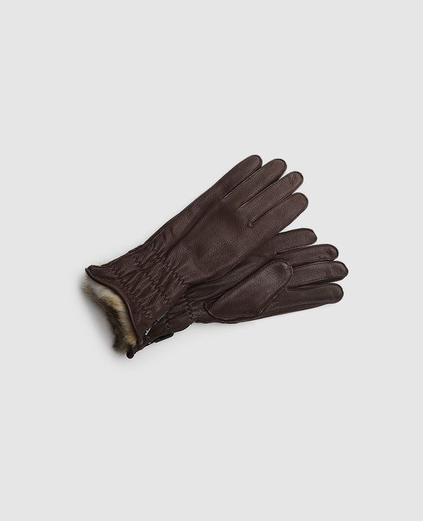Winterhandschuhe Herren Dunkelbraun
